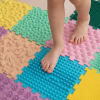 Massage mat "Puzzles Mix" 12 elements Pastel - Фото 3