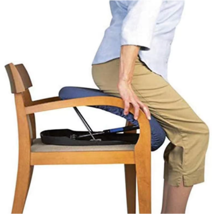 Lifting pillow with memory effect for assistance when standing up and sitting down - Фото 2