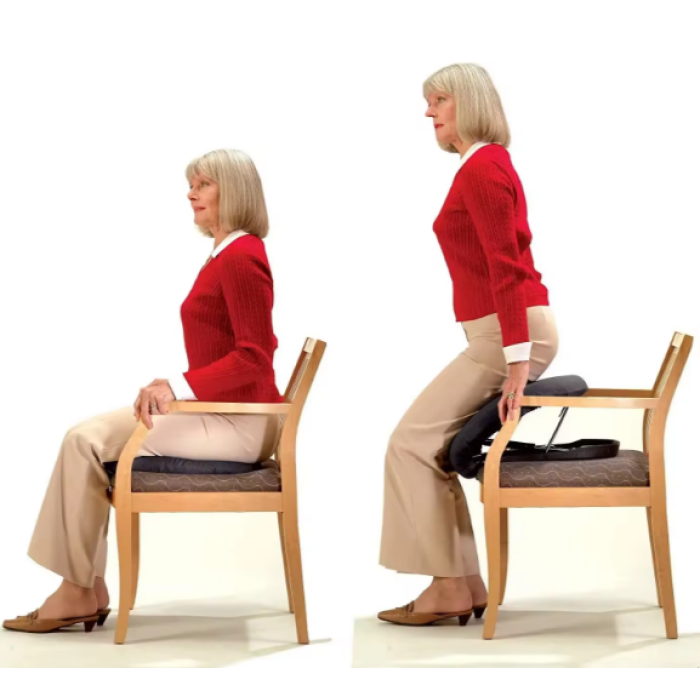 Lifting pillow with memory effect for assistance when standing up and sitting down - Фото 3