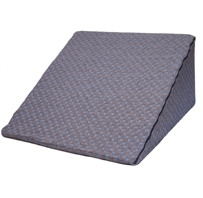 Orthopedic pillow Wedge with reflux 58x58x29cm Olvi j2540 grey - Фото 1