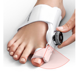 Шина для великого пальця ноги регульована Бандаж при Халюсі вальгус Шина для великого пальця ноги регульована Бандаж при Халюсі вальгус