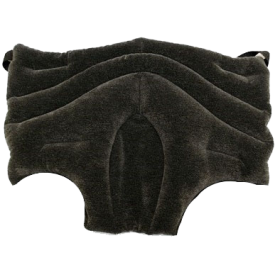 Ортопедична подушка для сидіння з гречки 43х31см з ременями кріплення 09657 New