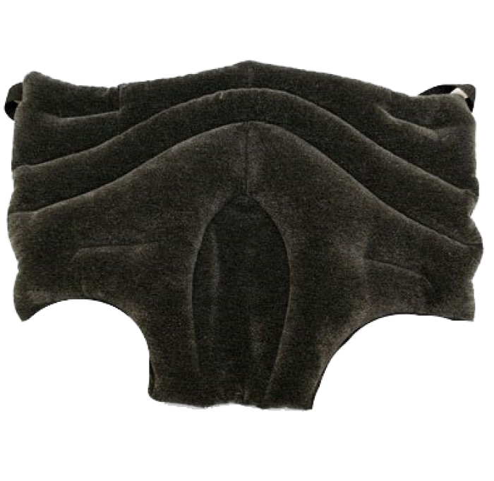 Ортопедична подушка для сидіння з гречки 43х31см з ременями кріплення 09657 New - Фото 1