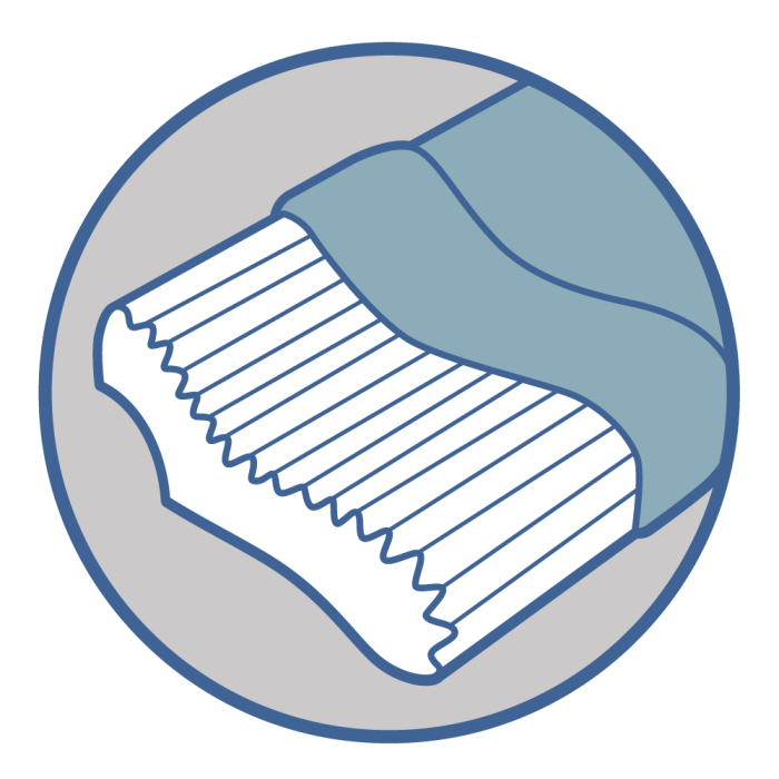 Orthopedic pillow for adults Olvi J2306 - Фото 3