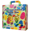 Massage mat "Puzzles Mix" 6 elements "Colored Mushrooms" for a boy - Фото 5