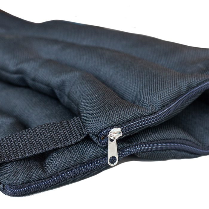 Масажна подушка для сидіння з гречихою 37х33см з ременями кріплення 09810 - Фото 3