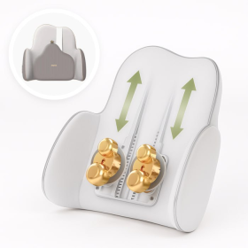 Масажна подушка для спини з роликами Шиацу з функцією нагріва Розумна подушка масажер Масажна подушка для спини з роликами Шиацу з функцією нагріва Розумна подушка масажер