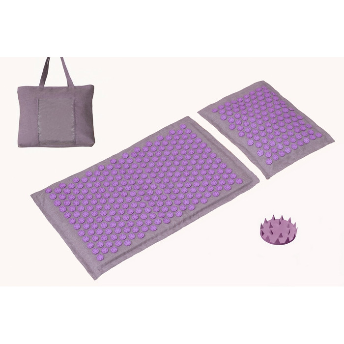 Acupuncture mat "Ortek". Set mat + pillow: Kuznetsov applicator - Фото 3