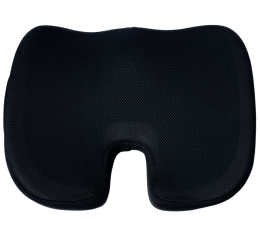 Ortek inflatable massage seat cushion. In the car and on the chair