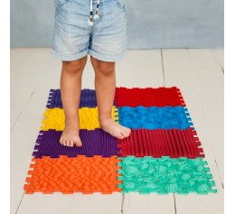 Килимок масажний "Пазли Морський" 8 елементів Килимок масажний "Пазли Морський" 8 елементів