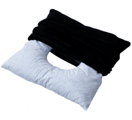 Ортопедична подушка ректальна з гречки в чохлі на блискавці 40х40см Olvi