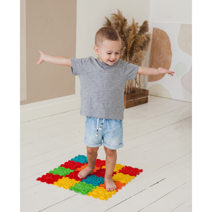 ORTEK Massage Mat «Mix Puzzles» 4 pieces - Фото 6