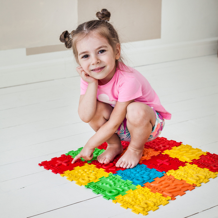 ORTEK Massage Mat «Mix Puzzles» 4 pieces - Фото 5