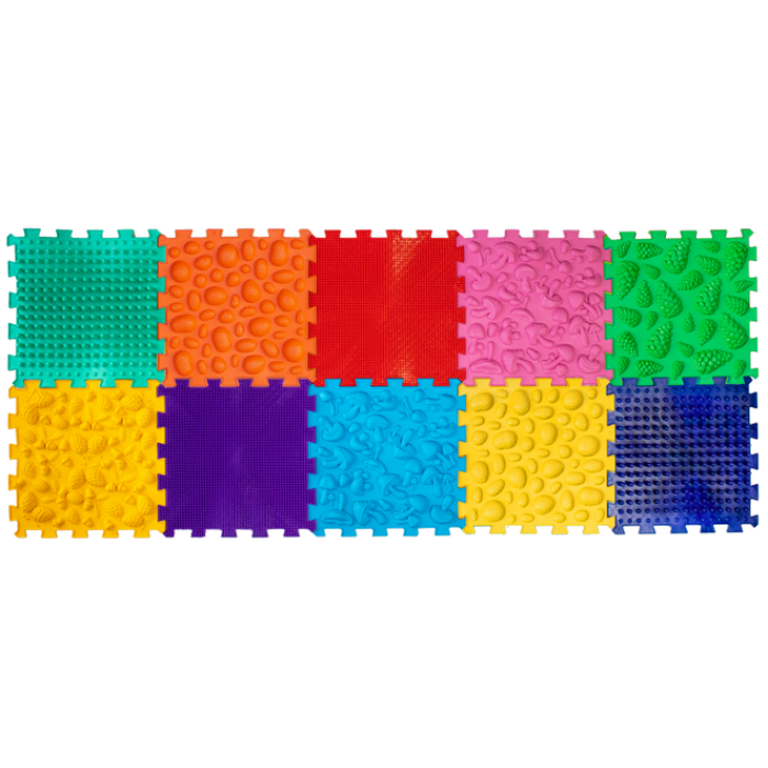 ORTEK Massage Mat «Mix Puzzles» 6 pieces - Фото 6