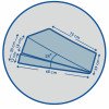 Pillow Wedge Double with reflux with height adjustment - Фото 4