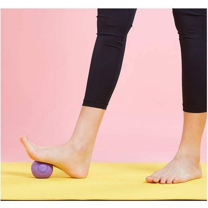 Massage ball for MFR Heavy Fascial ball for fitness and yoga 6.5 cm - Фото 10