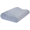 Orthopedic pillow for adults with memory effect with rollers soft 58x40cm XL Khmarinka Olvi J2526 Gray - Фото 2