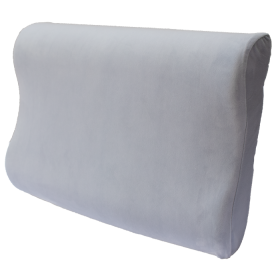  Ортопедична подушка для дорослих з ефектом пам'яті Хмаринка Olvi J2524 Сіра
