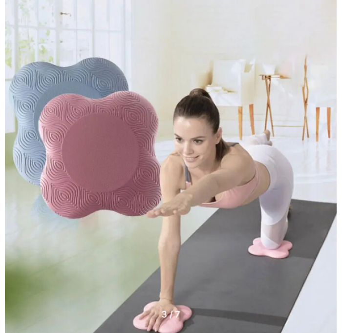 Knee and Elbow Support Non-Slip Yoga and Fitness Mat - Фото 1