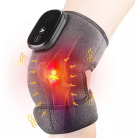 Бандаж електричний з підігрівом та вібрацією для коліна, ліктя, плеча Універсальний фізіотерапевтичний масажер з підігрівом Бандаж електричний з підігрівом та вібрацією для коліна, ліктя, плеча Універсальний фізіотерапевтичний масажер з підігрівом