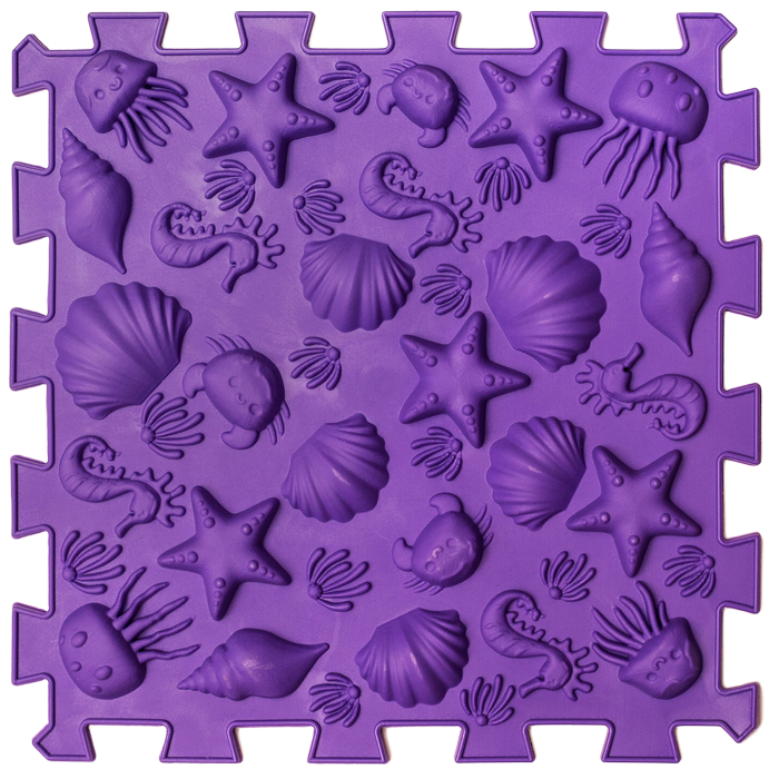 ORTEK Massage Mat «Mix Puzzles» Bumps 1 element - Фото 6