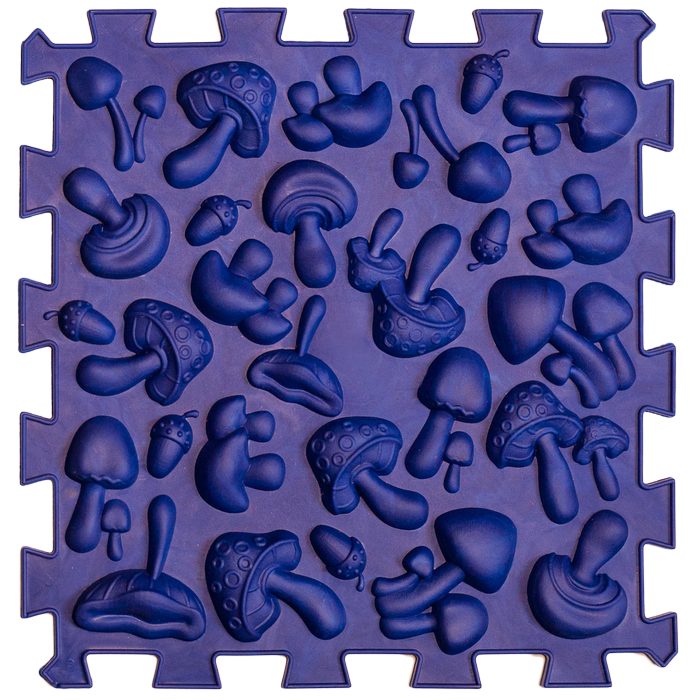 ORTEK Massage Mat «Mix Puzzles» Mushrooms 1 element - Фото 4