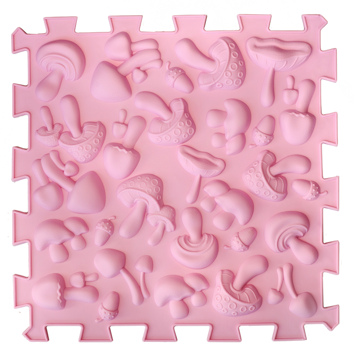 ORTEK Massage Mat «Mix Puzzles» Mushrooms 1 element - Фото 6