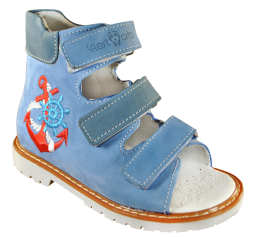 Сандалі ортопедичні для хлопчика 06-127 р-р. 21-30