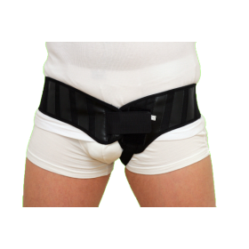 Bandage for inguinal hernia, one-sided (left)