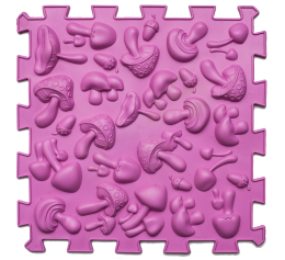 ORTEK Massage Mat «Mix Puzzles» Mushrooms 1 element