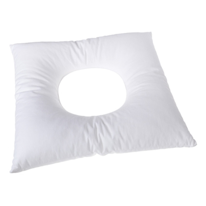 Orthopedic rectal pillow with buckwheat in a zippered case 40x40cm Olvi - Фото 4