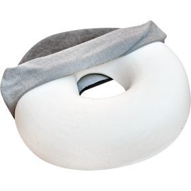 Ортопедична подушка ректальна з ефектом пам'яті 44х45х8,5см Olvi J2512