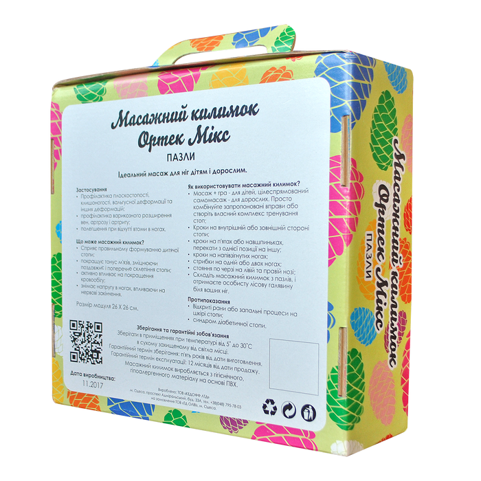 Масажний килимок 8 елементів + гра "Лісові пригоди" - Фото 8