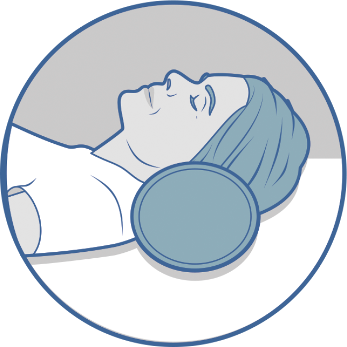 Orthopedic pillow roller for neck and legs OLVI J2522 - Фото 4