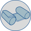 Подушка ограничитель для новорожденных Olvi - Фото 4