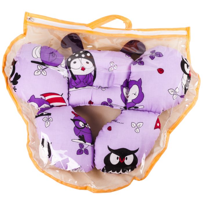 Children's anatomical pillow for travel 42x32x6cm OLVI J2302TRAVEL - Фото 2