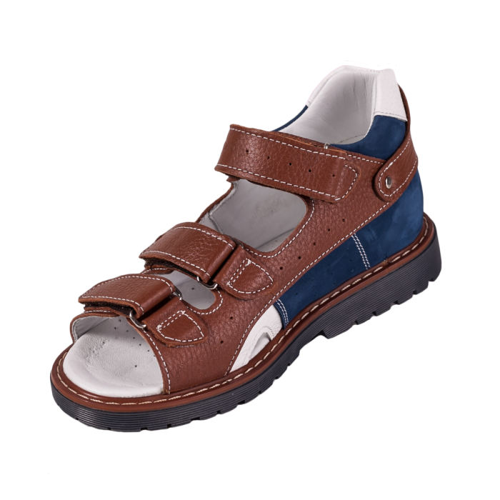 Сандалі ортопедичні для хлопчика 06-165 р-р. 31-36 - Фото 8