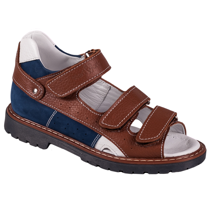 Сандалі ортопедичні для хлопчика 06-165 р-р. 31-36 - Фото 1