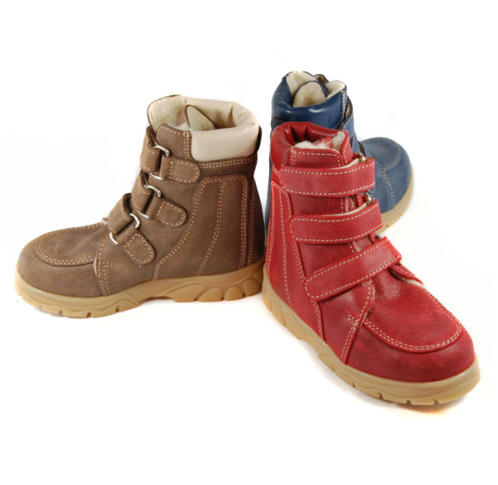 Orthopedic boots Ortex with fur T-529 size 27-35 Girl - Фото 1