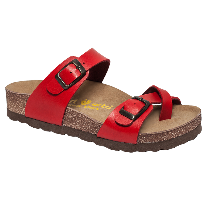 Orthopedic sandals 20-028 size 30-35 Red - Фото 1