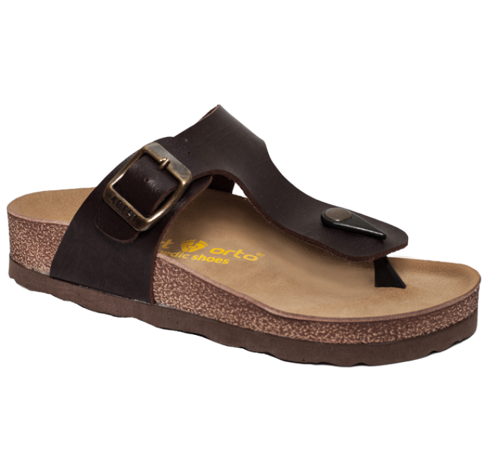 Orthopedic sandals 20-019 size 30-35 Dark brown - Фото 1