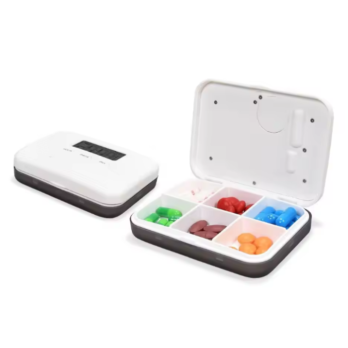 Pill box with a 6-section reminder timer - Фото 2
