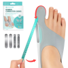 Valgus bandage with a metal plate and tension adjustment  - Фото 1