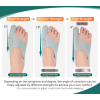 Valgus bandage with a metal plate and tension adjustment  - Фото 3