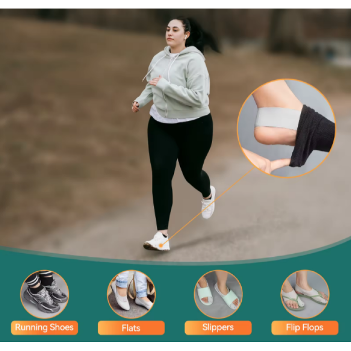Valgus bandage with a metal plate and tension adjustment  - Фото 6