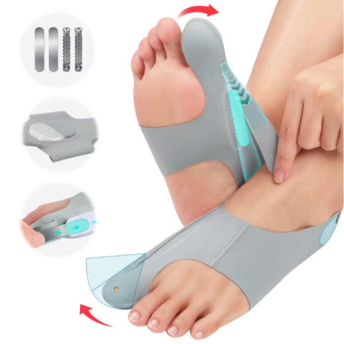 Valgus bandage with a metal plate and tension adjustment  - Фото 2
