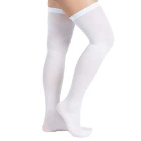 Anti-embolic stockings with hole compression class 1 W1320