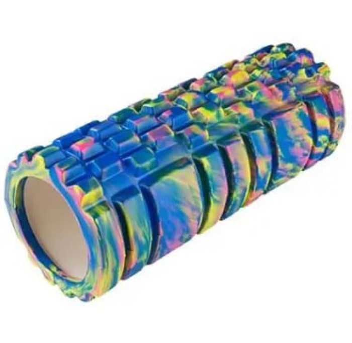 Yoga, Pilates, Fitness Roller 33x14 cm, Multicolor  - Фото 1