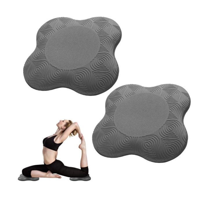 Knee and Elbow Supports Non-Slip Yoga and Fitness Mats Pair - Фото 1