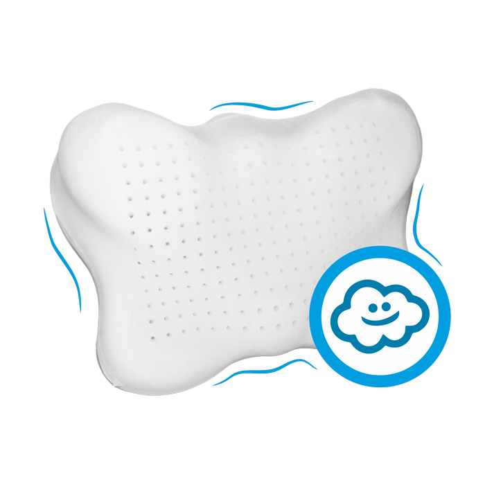 Soft orthopedic pillow with memory effect Olvi "Butterfly Soft"  J2539S - Фото 4
